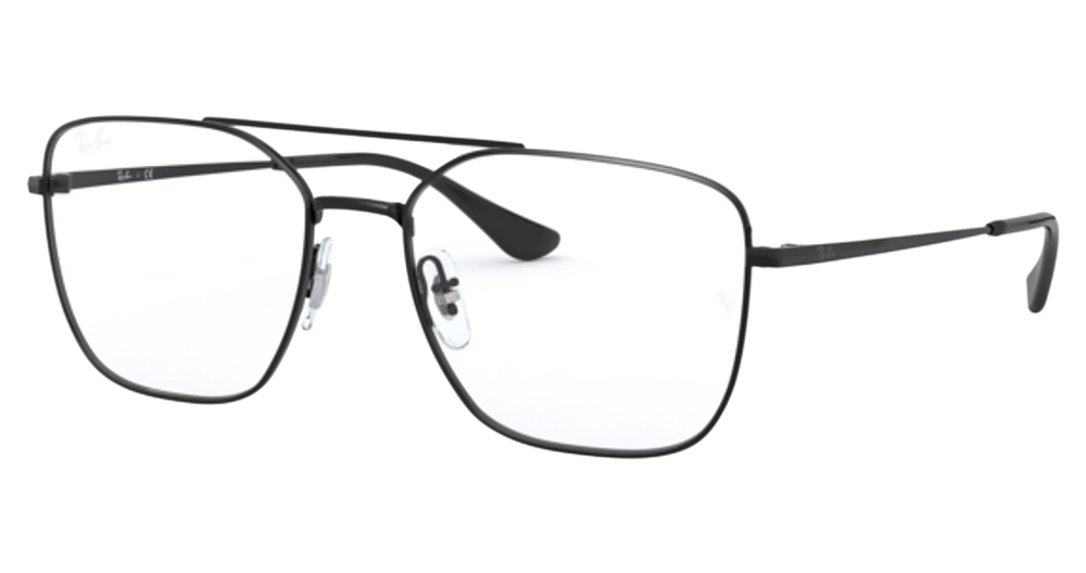 Ray-Ban RX6450 aviator eyeglasses in Black