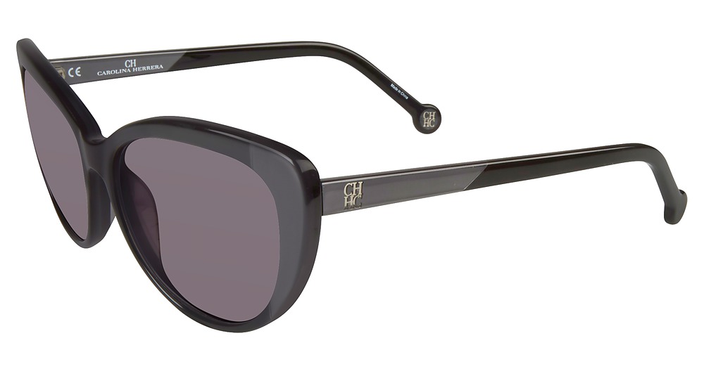 Carolina Herrera SHE648 cateye sunglasses in Shiny Black 0 T29