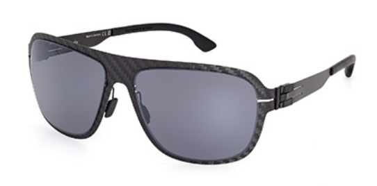 matte black / green polarized