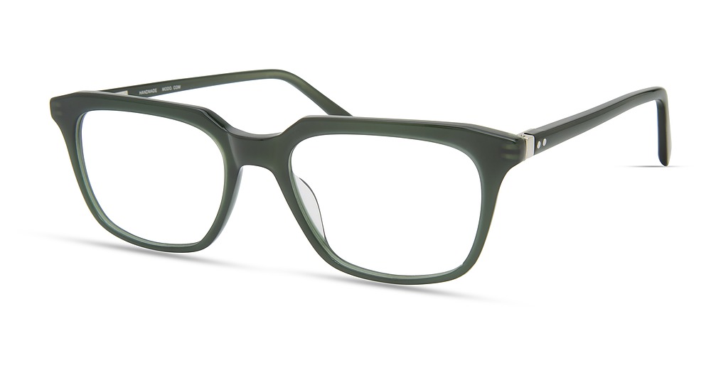 Modo 6547 round eyeglasses in Dark Green