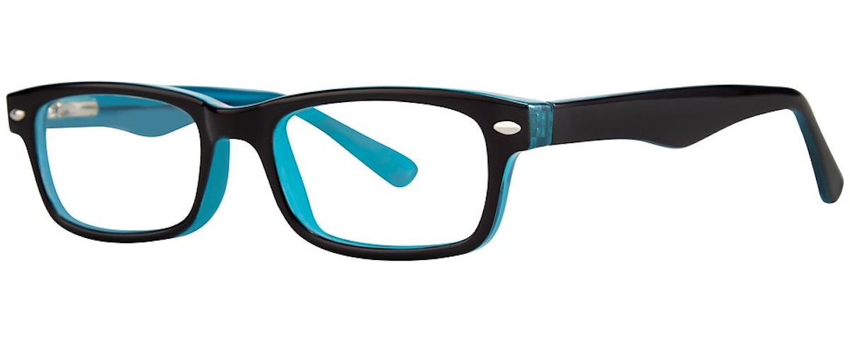 black/blue