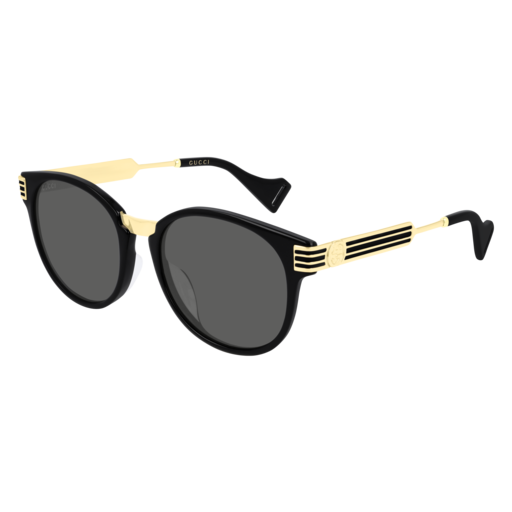 Gucci GG0586SA round sunglasses in Black
