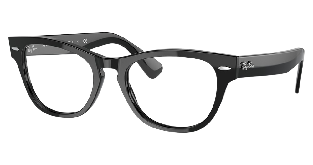 Ray-Ban RX2201V cateye eyeglasses in Black