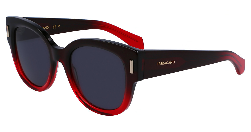 GRADIENT TRANSPARENT DARK RED