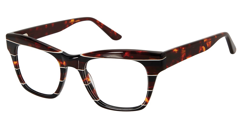 tortoise/ivory stripes