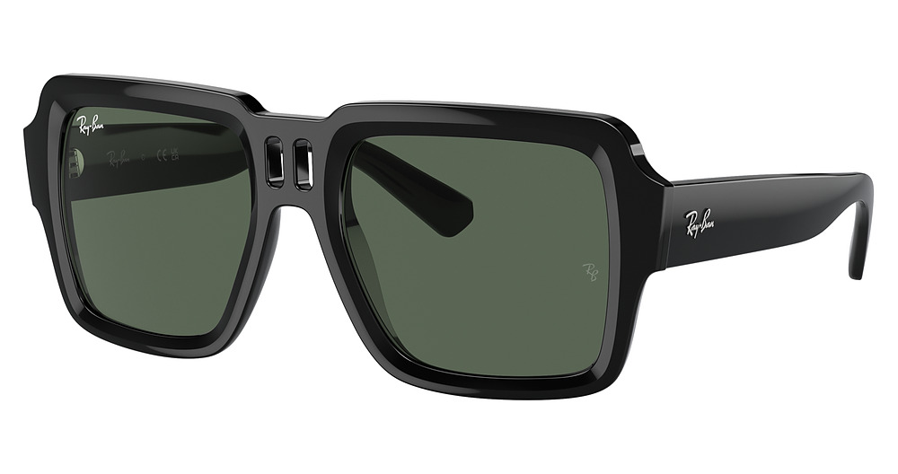BLACK / DARK GREEN
