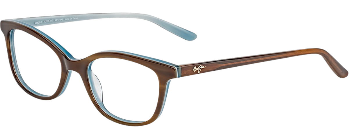 Brown/White/Blue