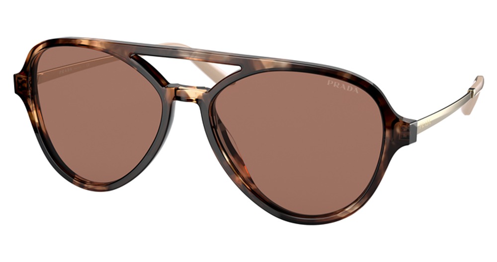 CARAMEL TORTOISE / DARK BROWN