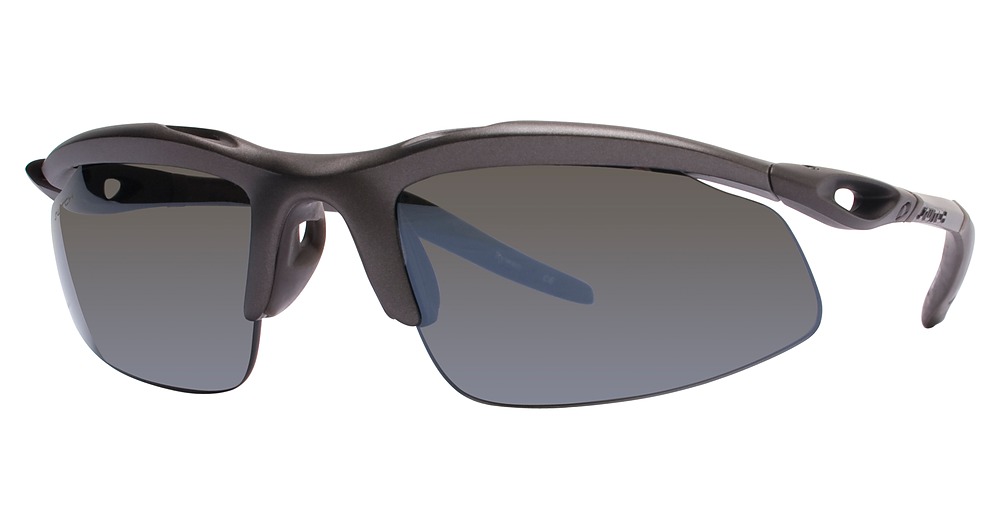 Matte Black / Polarized True Color Grey Reflection Silver