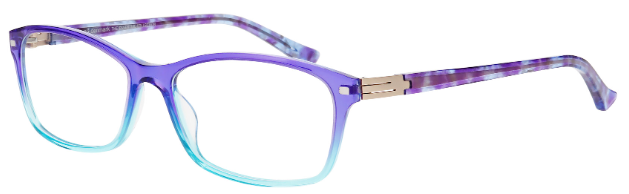 Aqua gradient transparent