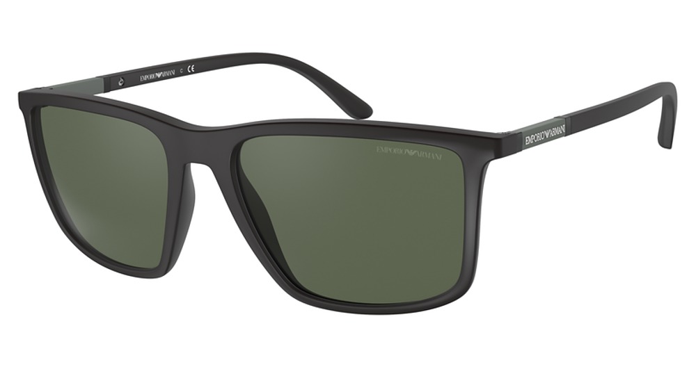 MATTE BLACK / DARK GREEN