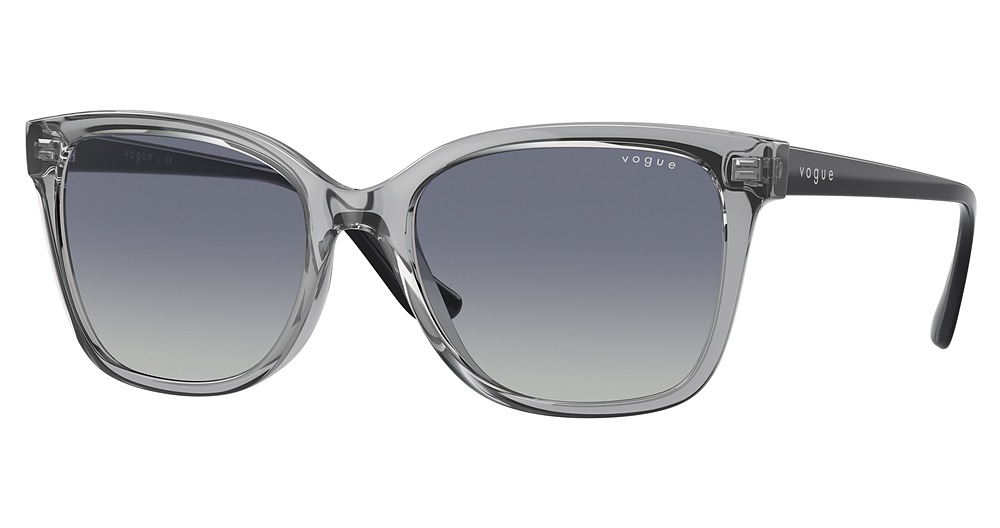 TRANSPARENT GREY / GREY GRADIENT DARK BLUE