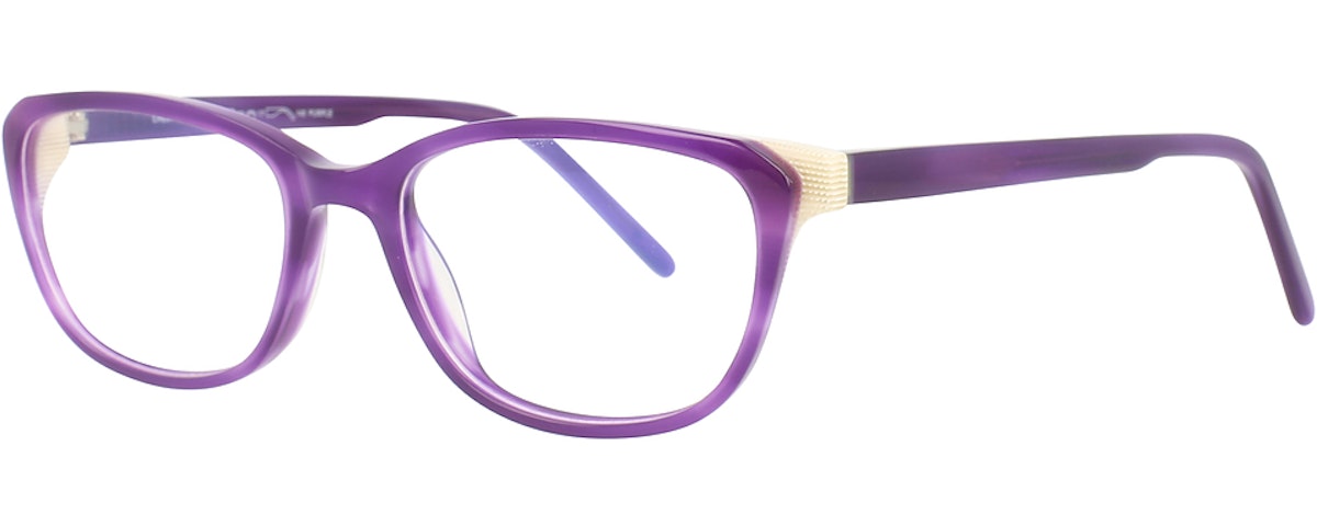 PURPLE WITH PEARL END PIECES