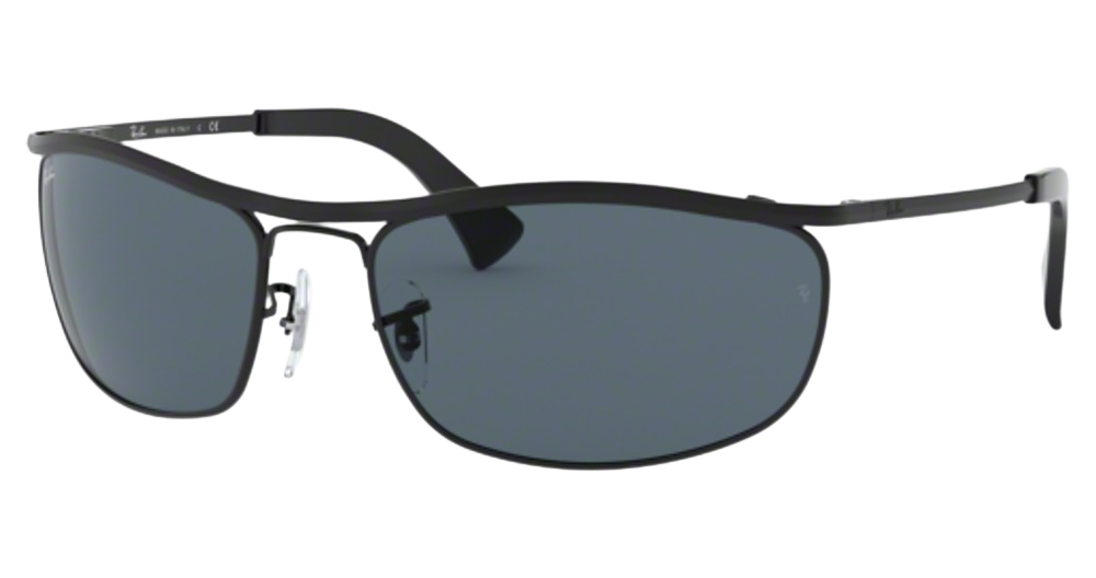 DEMI GLOSS BLACK/BLACK / BLUE