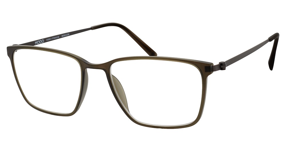 Modo 7008 rectangle eyeglasses in Matte Grey