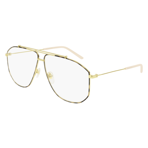 Gucci GG0441O aviator sunglasses in Gold
