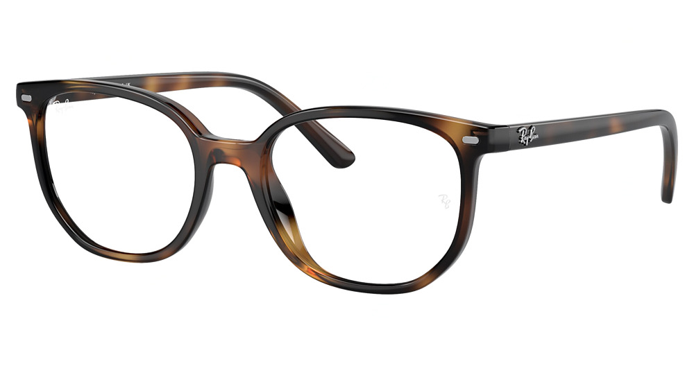 Ray-Ban RY9097V JUNIOR ELLIOT round eyeglasses in Havana