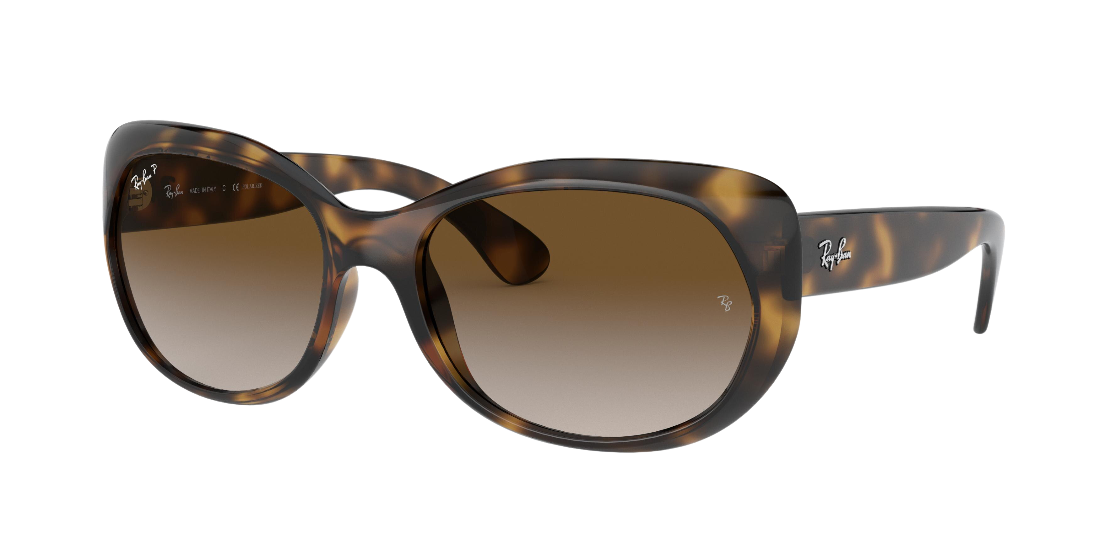 Ray-Ban RB4325 square sunglasses in Havana