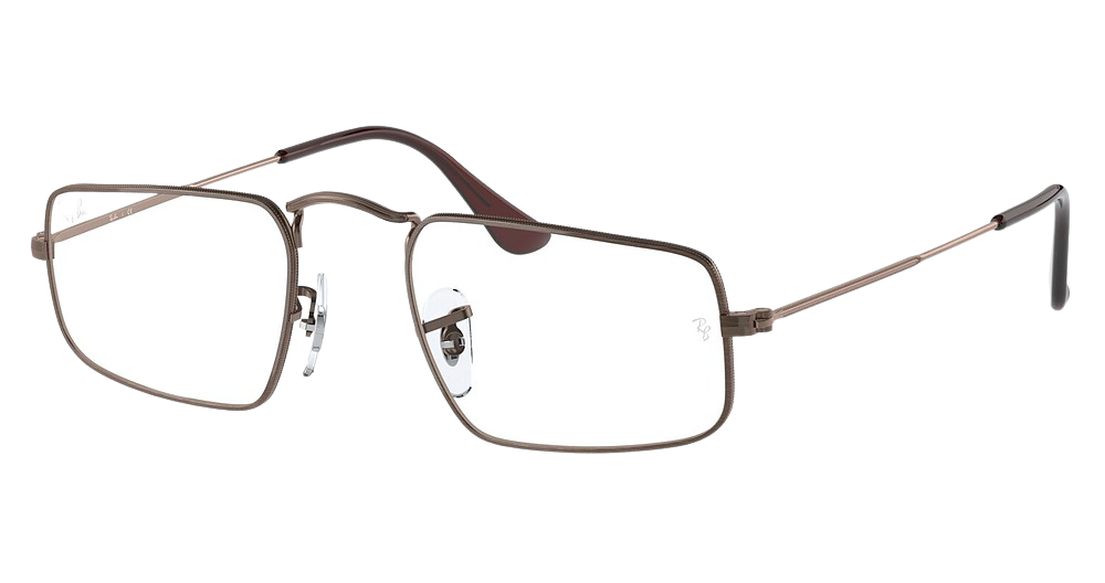Ray-Ban RX3957V rectangle eyeglasses in Antique Copper