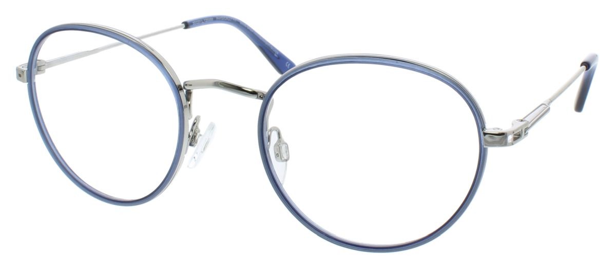 BLUE GREY TRANSPARENT/SILVER