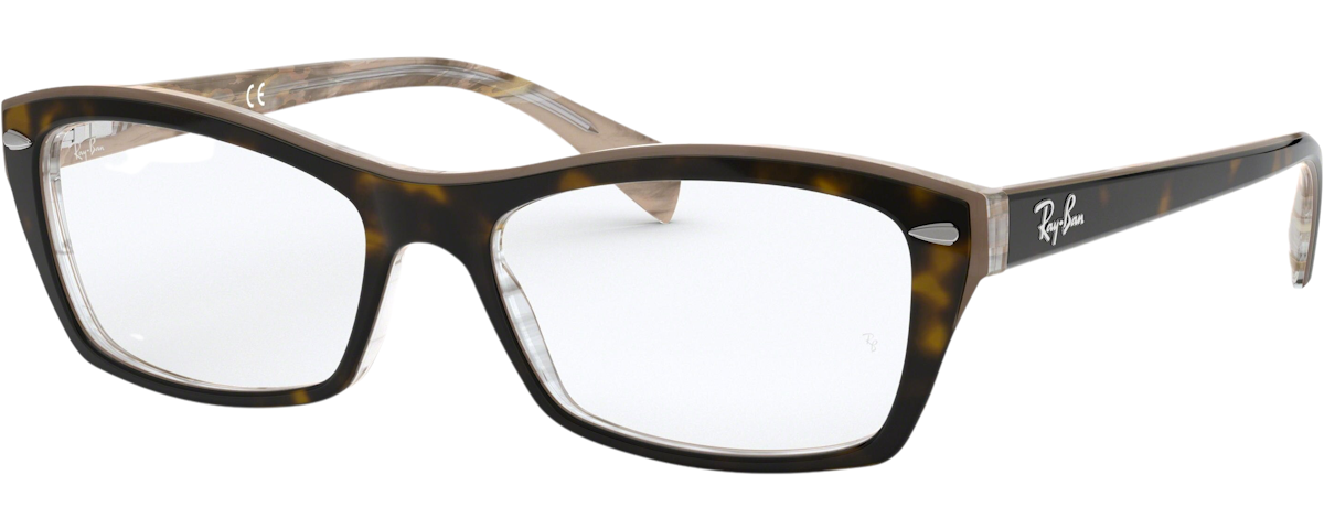 TOP HAVANA ON TRANSPAREN BEIGE