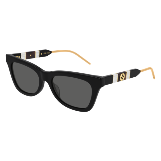 Gucci GG0598S rectangle sunglasses in Black