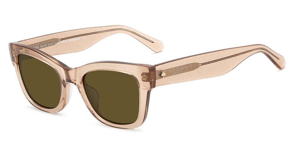 Kate Spade KS AIMEE/S/US cateye sunglasses in Nude Gltt/Brown