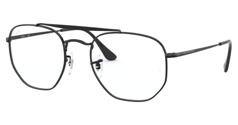 Ray-Ban RX3648V THE MARSHAL aviator eyeglasses in Black