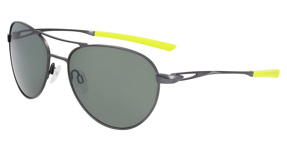 SATIN GUNMETAL / GREEN