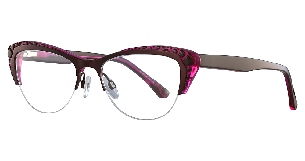 Dark Pink & Dark Brown