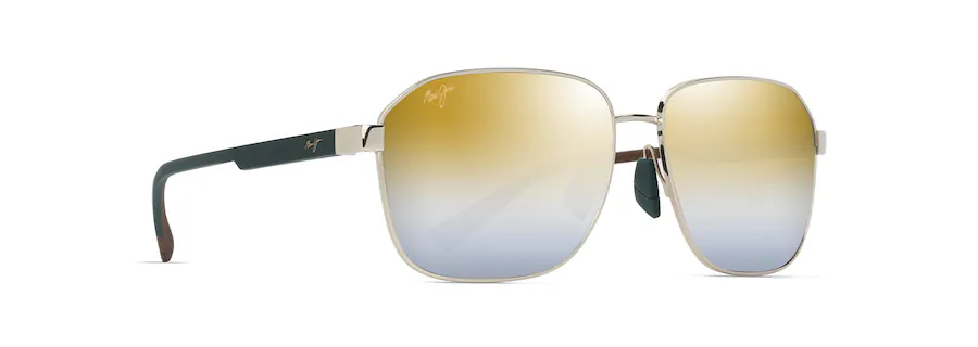 Shiny Gold w/Green / Dual Mirror Gold to Silver