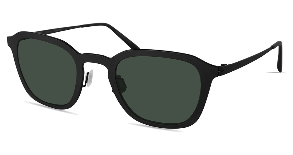 Modo 695 round sunglasses in Black