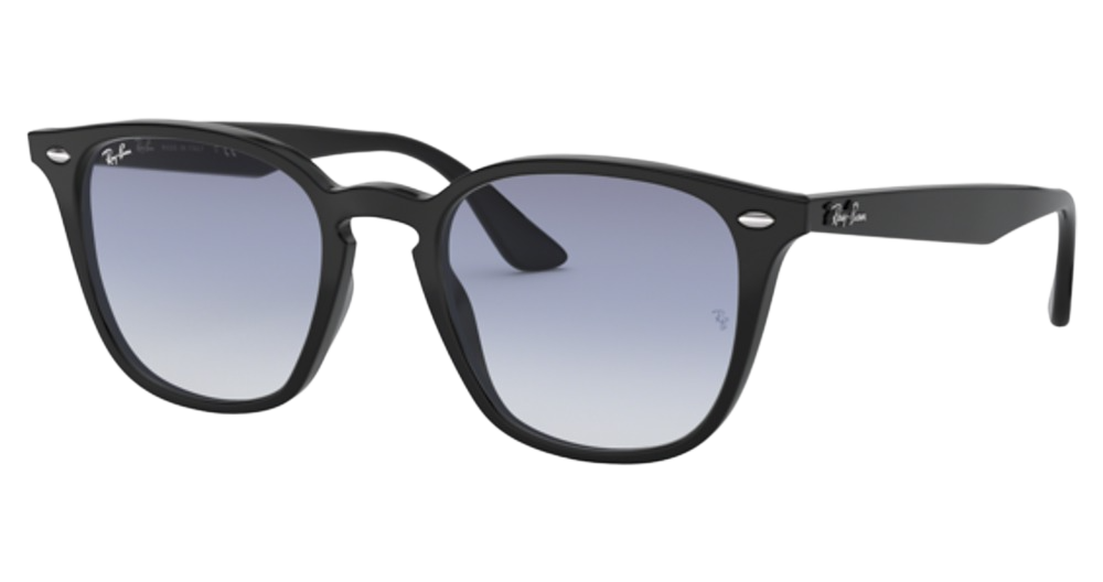 BLACK / CLEAR GRADIENT LIGHT BLUE