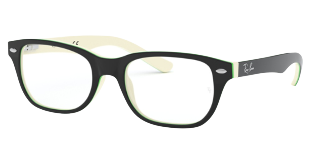 BLACK ON WHITE/GREEN