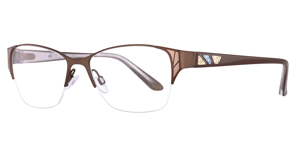 Satin Brown & Beige