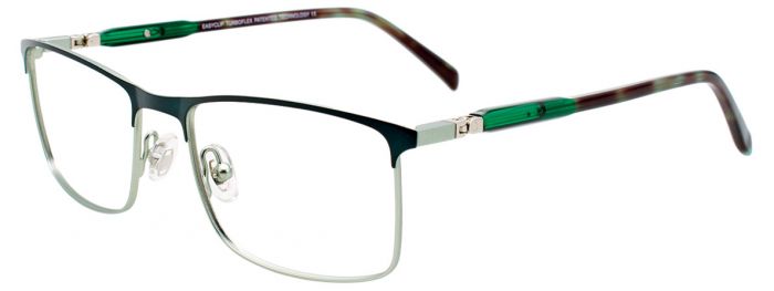 Satin Dark Teal & Light Green / Green & Demi Green