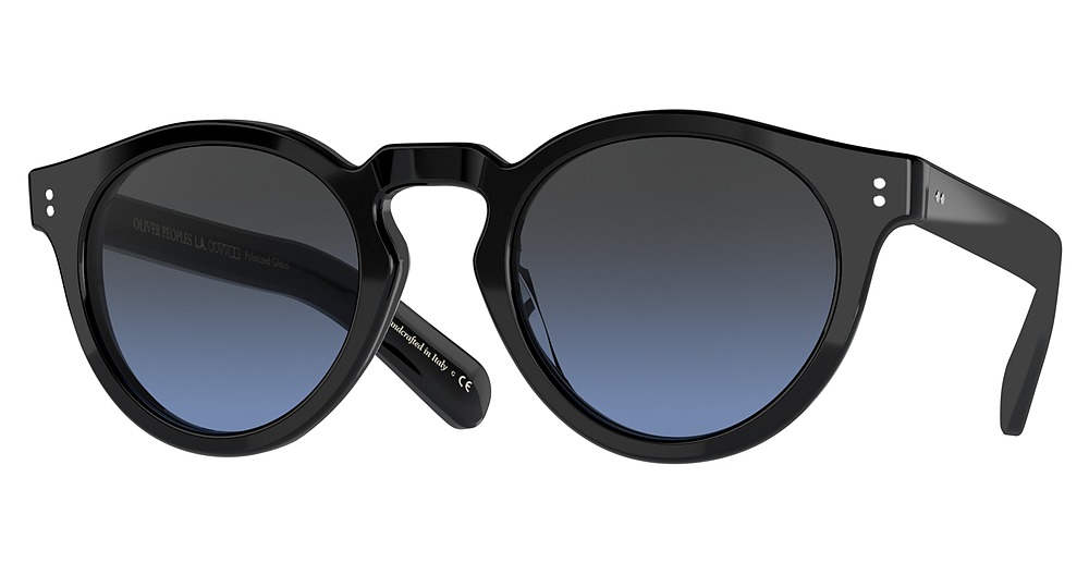 BLACK / DARK AZURE GRADIENT POLAR