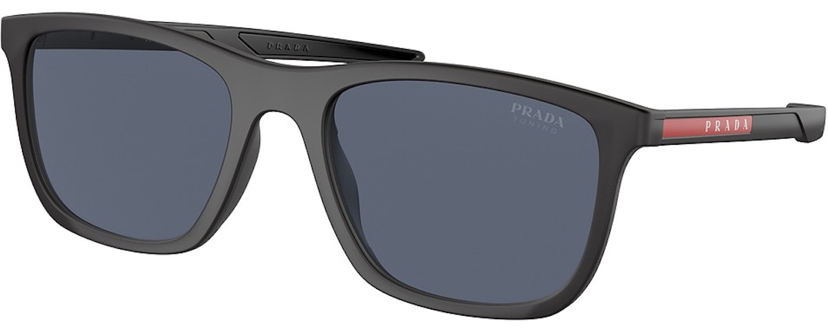 BLACK RUBBER / BLUE