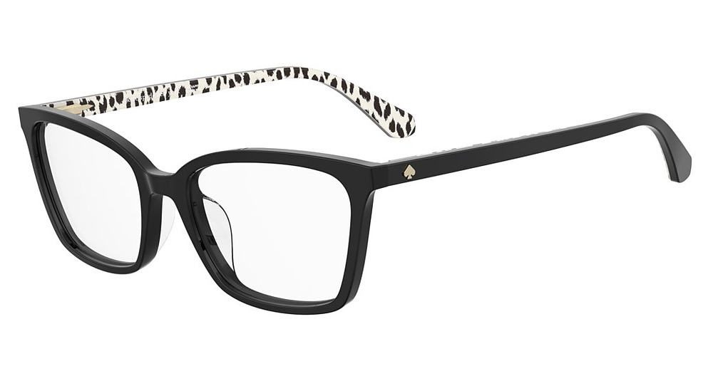 Kate Spade WANDA/F/US rectangle eyeglasses in Black