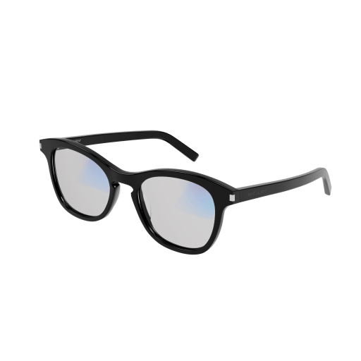 Saint Laurent SL 356 square sunglasses in Black