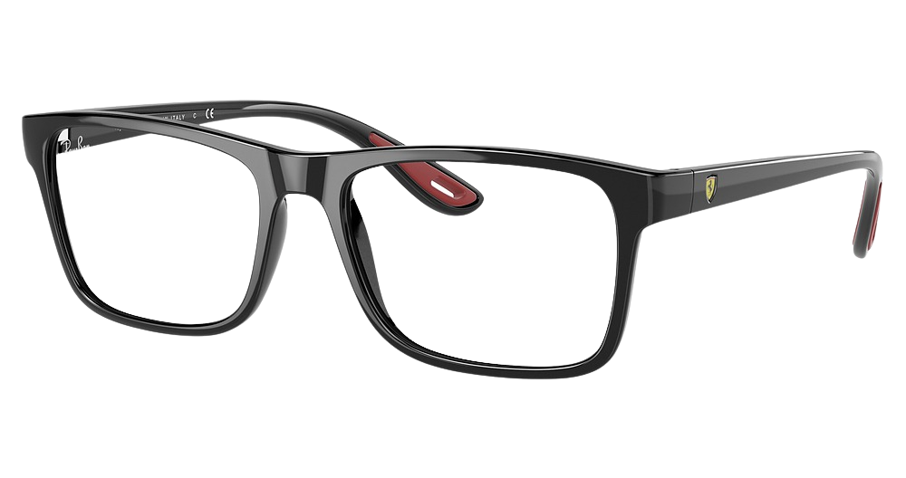 Ray-Ban RX7205M rectangle eyeglasses in Black