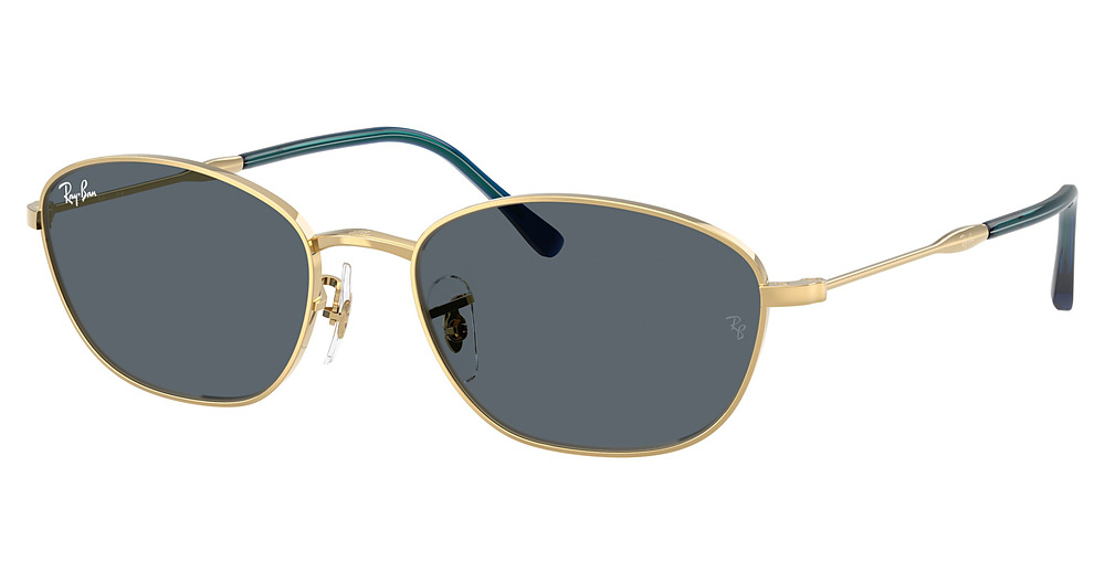 Ray-Ban RB3749 round sunglasses in Arista/Blue