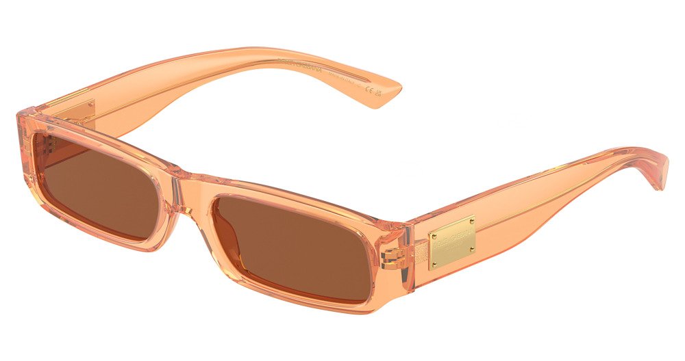 TRANSPARENT ORANGE / DARK BROWN
