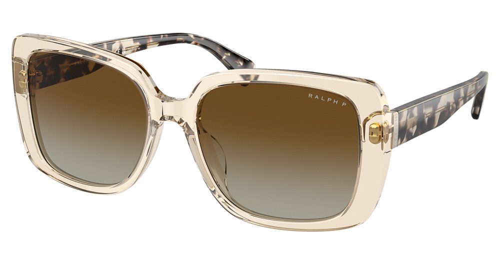 TRANSPARENT LIGHT BROWN / GRADIENT BROWN POLAR
