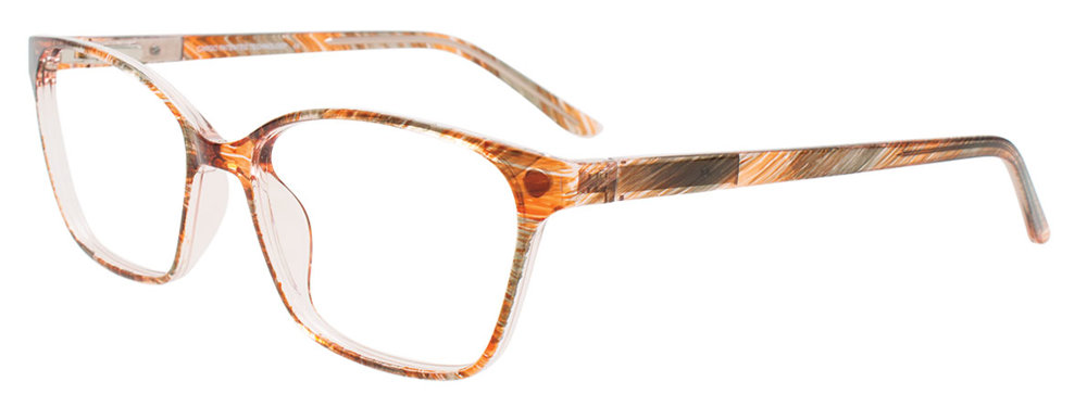 Crystal Striped Brown & Grey
