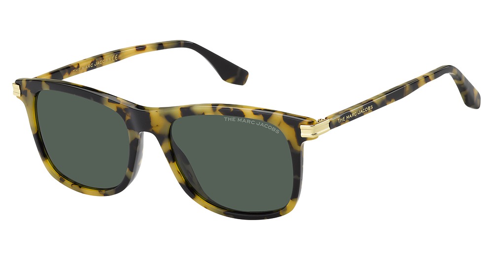 Marc Jacobs MARC 530/S rectangle sunglasses in Hvna Yllw/Green