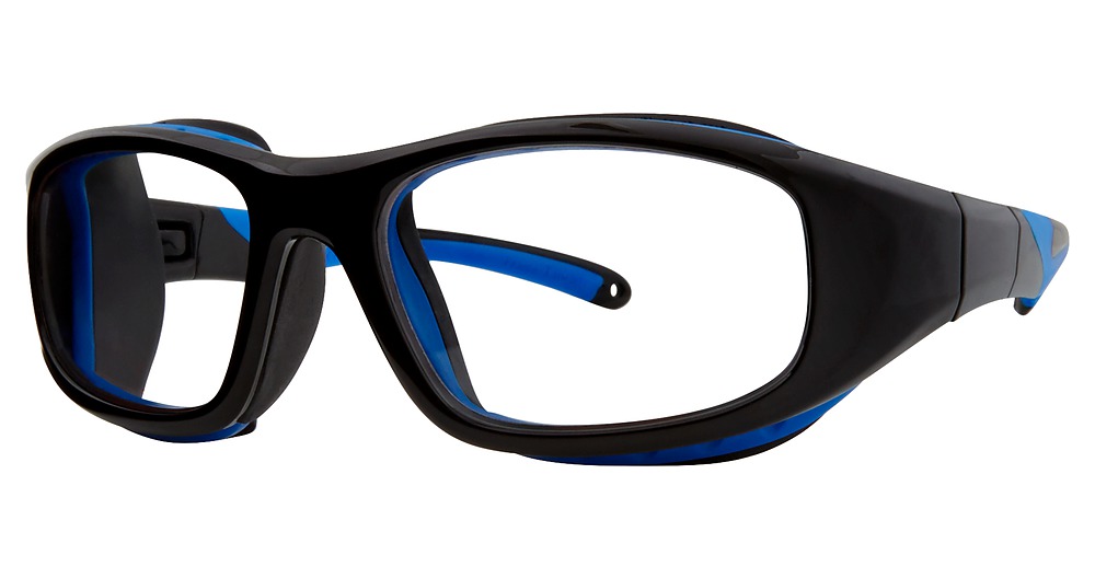 Black With Blue Trim