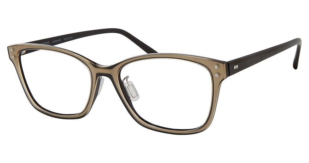Modo 6617 round eyeglasses in Gold Black