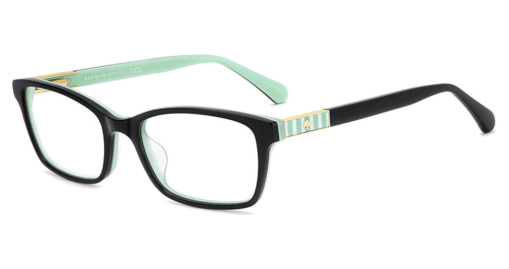 Kate Spade KS JACKELINE2US rectangle eyeglasses in Blckgreen