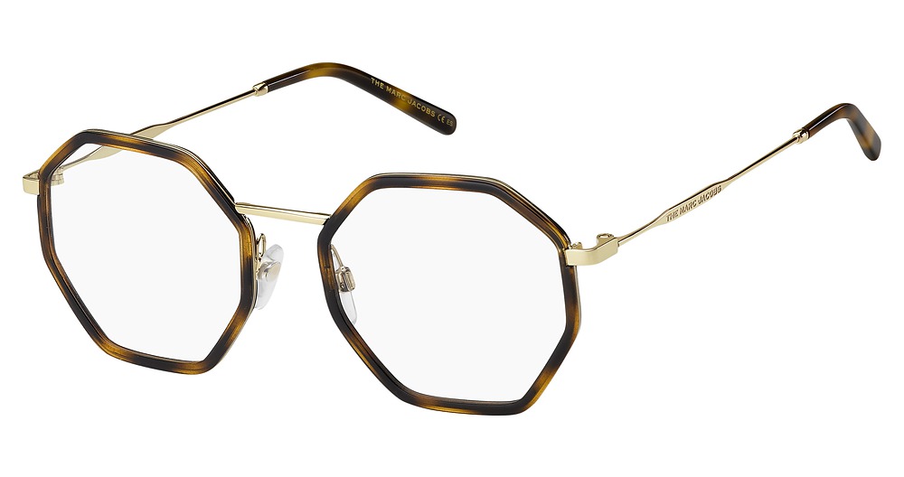 Marc Jacobs MARC 538 irregular eyeglasses in Havana
